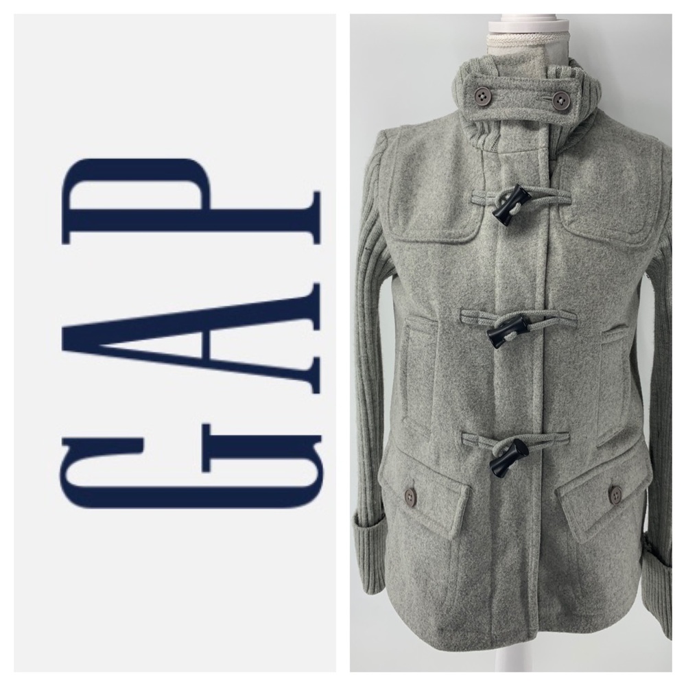 GAP Women's Gray Toggle Coat